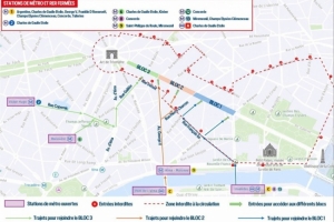 开云在线-游行已开始巴黎庆典安排：23:00起巡游→总统接见→主场狂欢